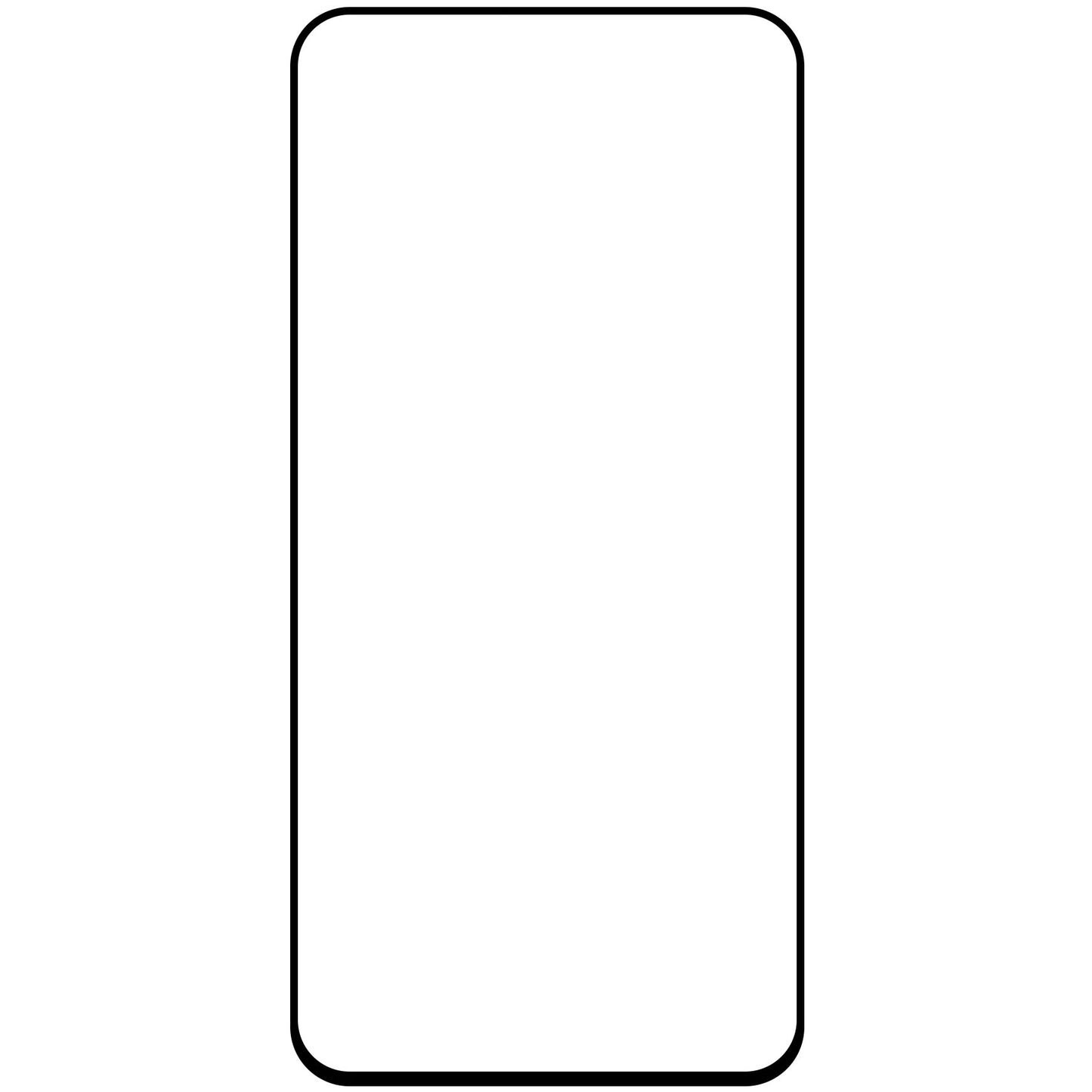 OEM Displayschutzfolie für Samsung Galaxy A51 5G A516 / A51 A515, gehärtetes Glas, Full Glue, 6D, Schwarz