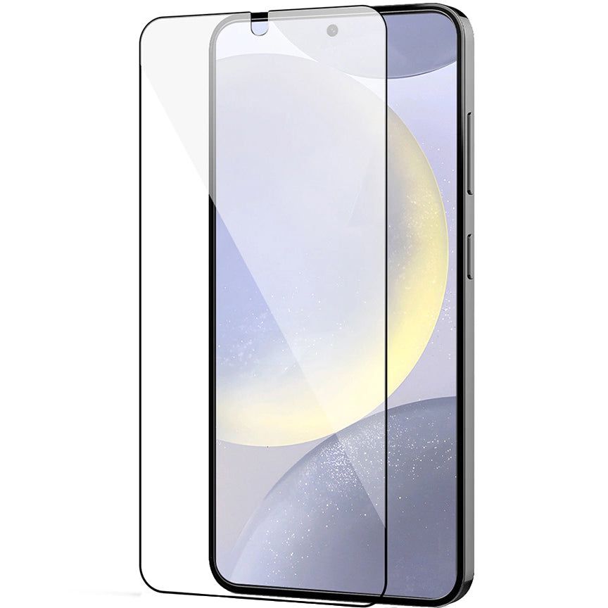 Schutzfolie Joyroom für Samsung Galaxy S24 S921, Gehärtetes Glas, Vollverklebung, 2.5D, Schwarz