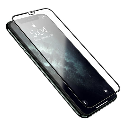 Schutzfolie HOCO G16 für Apple iPhone XS / X, Gehärtetes Glas, Vollverklebung, 5D, Schwarz