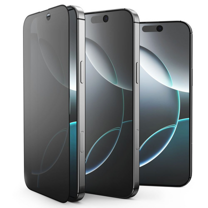 Privacy Tech-Protect Spy+ Displayschutzfolie für Apple iPhone 17 Pro Max / 16 Pro Max, gehärtetes Glas, Full Glue, 2er Set