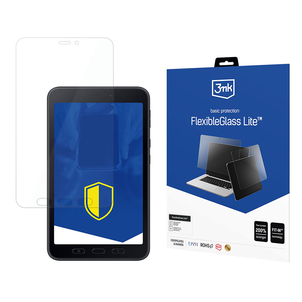 3MK FlexibleGlass Lite Screen Protector for Samsung Galaxy Tab Active5, Flexible Glass, Full Glue