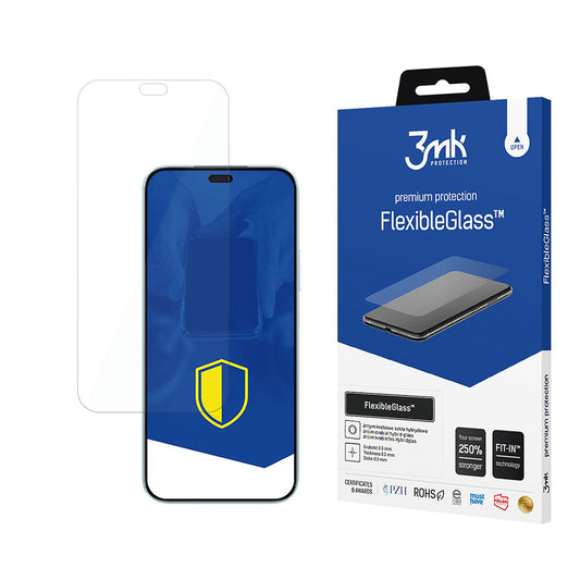 3MK FlexibleGlass Displayschutzfolie für Honor 200 Lite, Flexibles Glas, Vollflächig Klebend