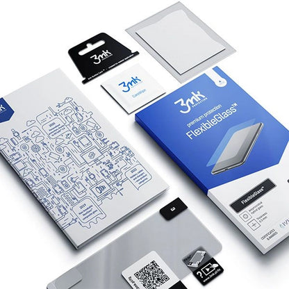 3MK FlexibleGlass Screen Protector for OnePlus Nord 3, Flexible Glass, Full Glue