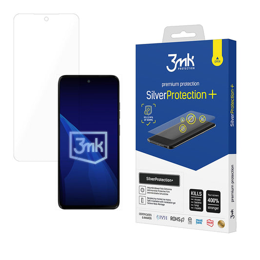 3MK Silver Protect+ Displayschutzfolie für Motorola Moto G15 / G15 Power, Kunststoff