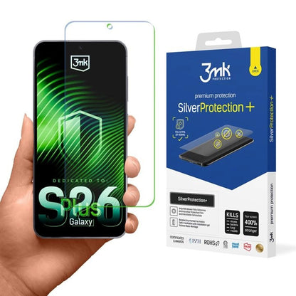 Schutzfolie 3MK Silver Protect+ für Samsung Galaxy S26 Plus S947, Kunststoff