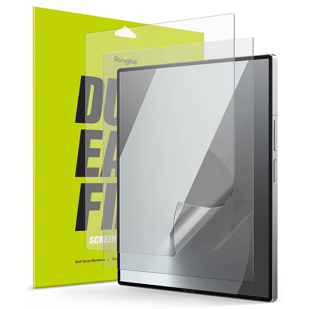 Schutzfolie Ringke Dual Easy für das Innendisplay des Samsung Galaxy Z Fold6 F956, Kunststoff, 2er-Set