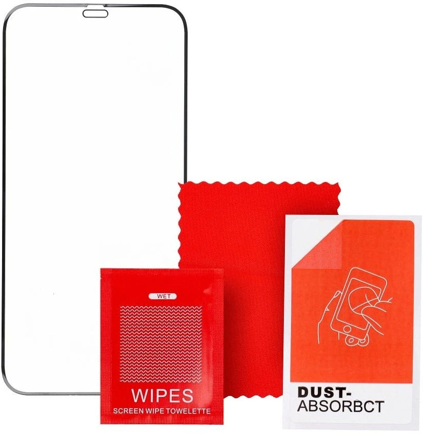 Veason PRO Displayschutzfolie für Motorola Moto E32s / E22s / E32 / G22, gehärtetes Glas, Full Glue, 6D, Schwarz