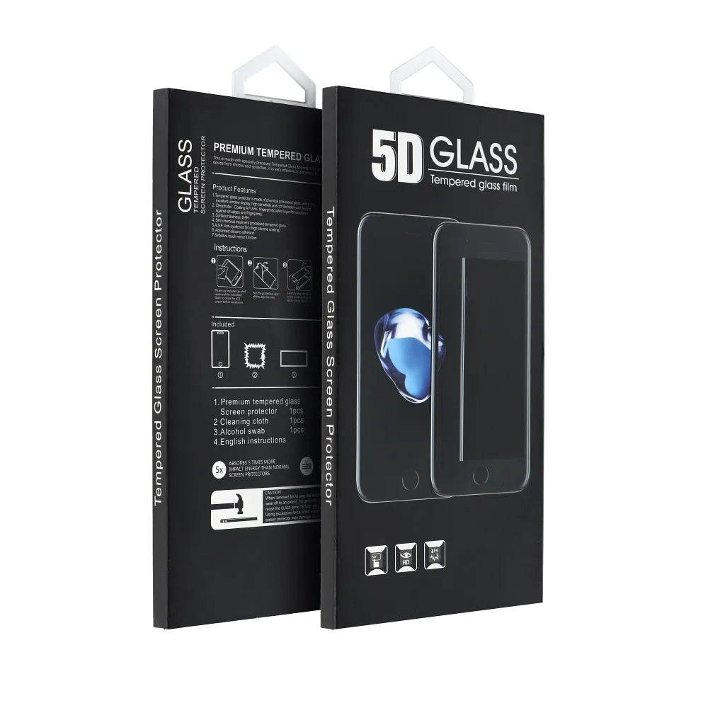 OEM Screen Protector Film for Honor X9c / Magic7 Lite, Tempered Glass, Full Glue, 5D, Black