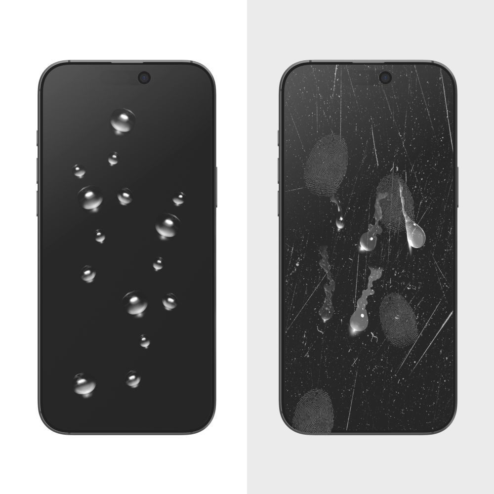Privacy Tech-Protect Spy+ Displayschutzfolie für Apple iPhone 17 Pro Max / 16 Pro Max, gehärtetes Glas, Full Glue, 2er Set