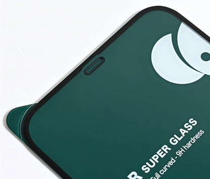 Bear Super Hard Displayschutzfolie für Apple iPhone 17, gehärtetes Glas, Full Glue, 3D, Schwarz