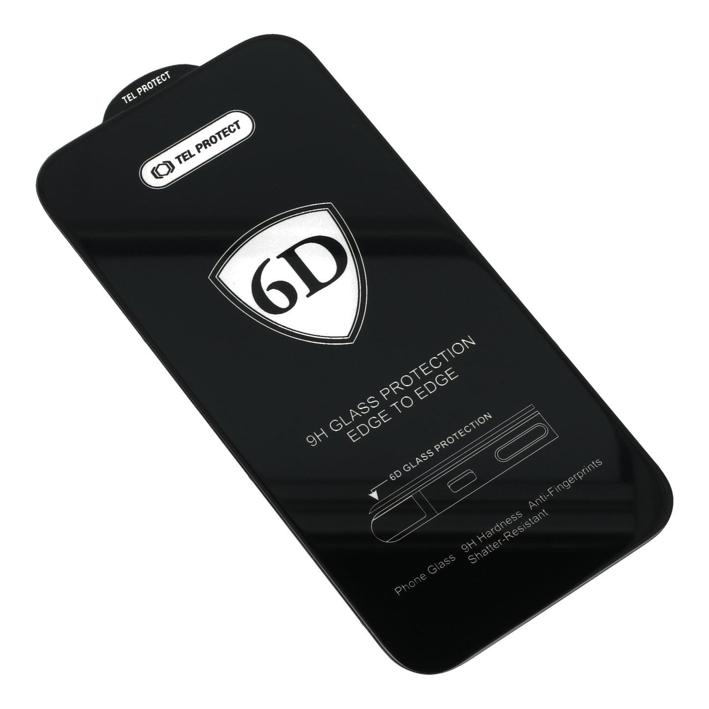 OEM Displayschutzfolie für Samsung Galaxy S26 Ultra S948, gehärtetes Glas, Full Glue, 6D, Schwarz