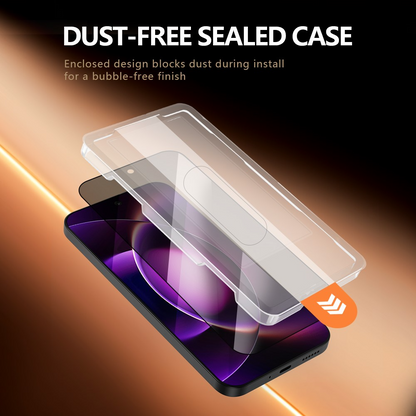 Privacy-Schutzfolie Lereach für Xiaomi 17T Pro, gehärtetes Glas, Full Glue, 2er-Set