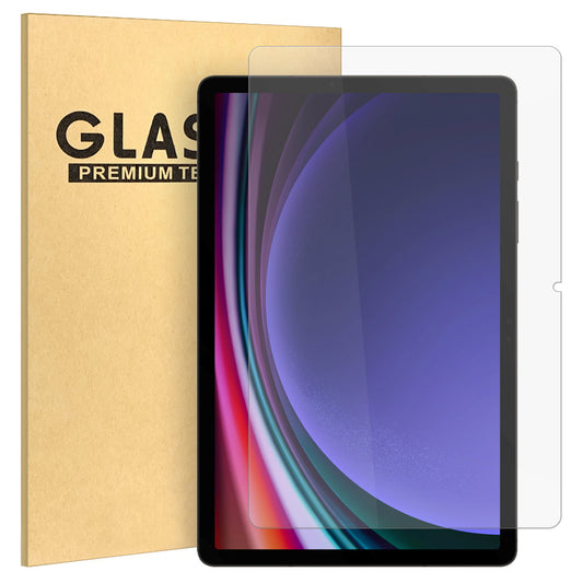 Lito Classic Displayschutzfolie für Samsung Galaxy Tab S9 FE / Tab S9, gehärtetes Glas, Full Glue, 2.5D