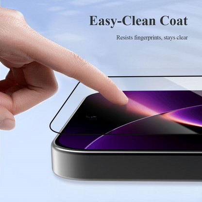 Lereach Screen Protector for Xiaomi 17T Pro, Tempered Glass, Full Glue, Black