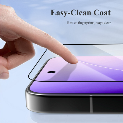 Lereach Screen Protector for Xiaomi Poco X8 Pro Max, Tempered Glass, Full Glue, Black