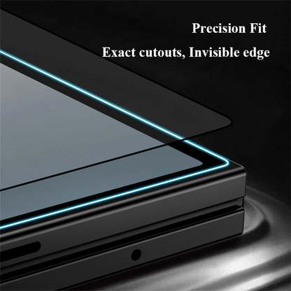 Lereach Außendisplay-Schutzfolie für Samsung Galaxy Z Fold8 Ultra F976 / Z Fold7 F966, gehärtetes Glas, Vollkleber, Schwarz