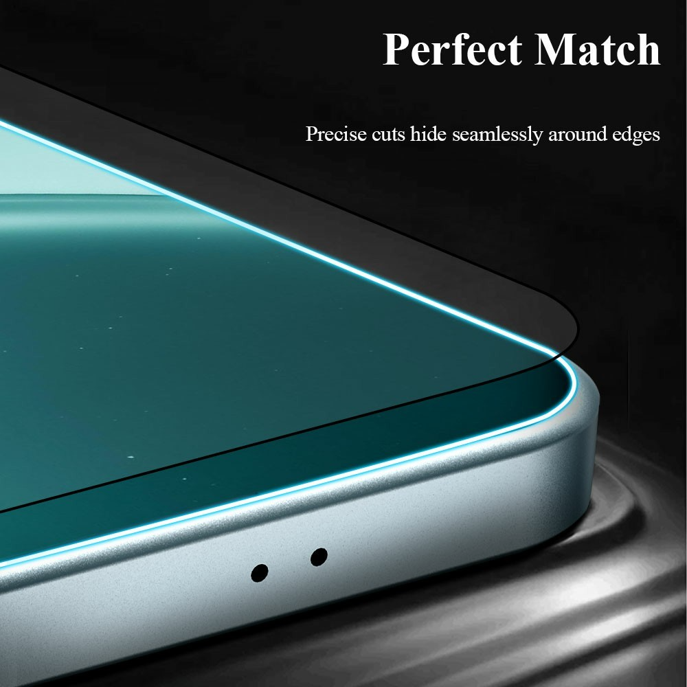 Lereach Screen Protector for Xiaomi Redmi Note 15 Pro 5G, Tempered Glass, Full Glue, Black