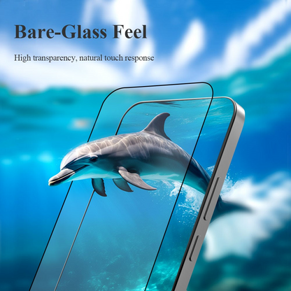 Lereach Screen Protector for Xiaomi 17T Pro, Tempered Glass, Full Glue, Black
