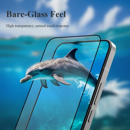 Lereach Screen Protector for Xiaomi Poco X8 Pro Max, Tempered Glass, Full Glue, Black