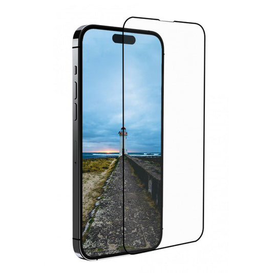 Anank 3X Verstärkte Displayschutzfolie für Apple iPhone 16 Pro Max, Gehärtetes Glas, Vollkleber, 3D, Schwarz