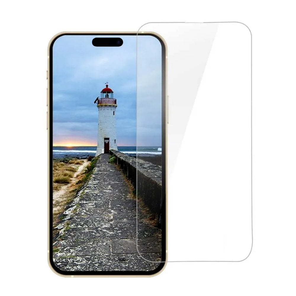 Anank Displayschutzfolie für Apple iPhone 15 Pro, gehärtetes Glas, Full Glue, 3D, 10 Stück Set