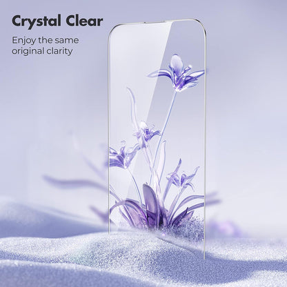 Anank Displayschutzfolie für Apple iPhone 15 Pro, gehärtetes Glas, Full Glue, 3D, 10 Stück Set