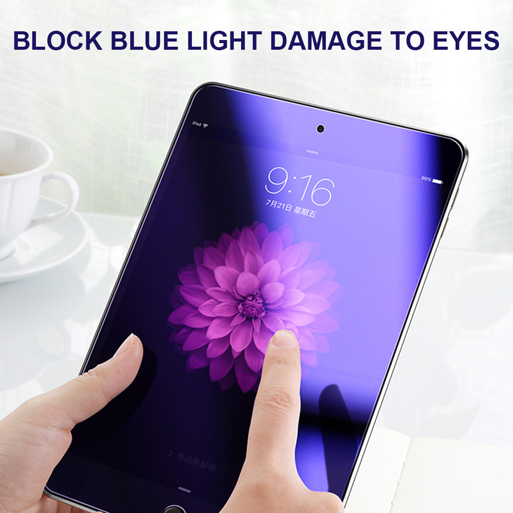 Anti-Blue-Light-Schutzfolie Lito Classic für Apple iPad Pro 11 (2024), gehärtetes Glas, Full Glue, 2.5D