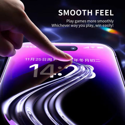Schutzfolie Blueo Anti-Static HD für Samsung Galaxy S26 Plus S947, Gehärtetes Glas, Vollverklebung, Schwarz