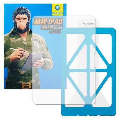 Blueo HD Applicator Pro Displayschutzfolie für Apple iPad (2025) / (2022), Gehärtetes Glas, Vollflächig Klebend