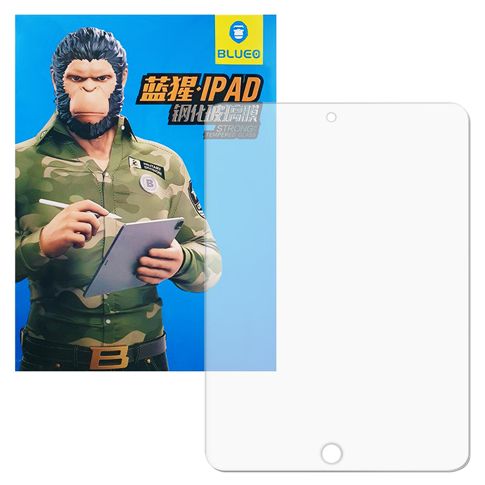 Schutzfolie Blueo HD für Apple iPad 10.2 (2021) / 10.2 (2020) / 10.2 (2019), Gehärtetes Glas, Vollverklebung