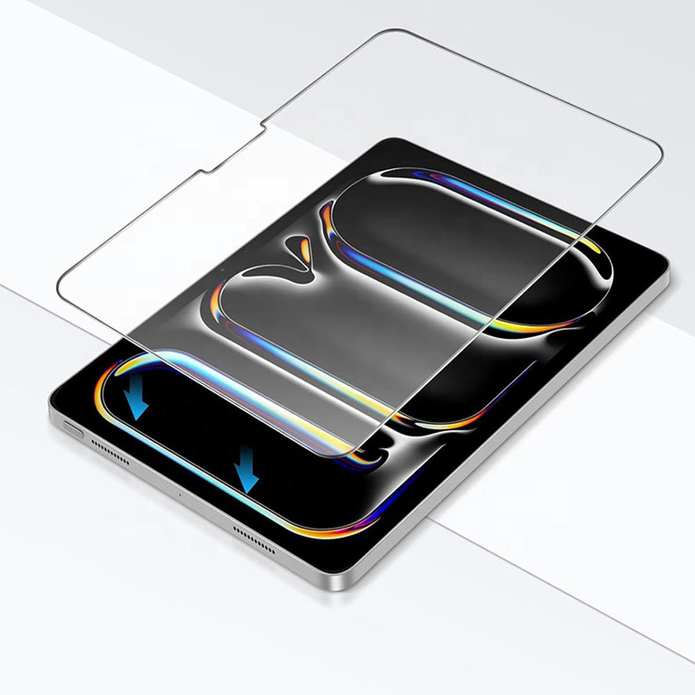 Blueo HD Displayschutzfolie für Apple iPad Air (2022) / Pro 11 (2021) / Air (2020) / Pro 11 (2020), gehärtetes Glas, Full Glue
