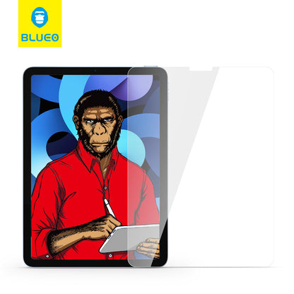 Blueo HD Displayschutzfolie für Apple iPad Pro 11 (2024), gehärtetes Glas, Full Glue