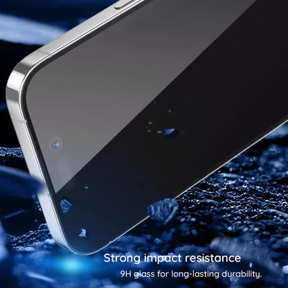 Blueo HD Displayschutzfolie für Samsung Galaxy A27 5G / A57 5G / A37 5G, gehärtetes Glas, Full Glue, 2.5D, Schwarz