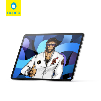 Blueo Displayschutzfolie für Apple iPad Air (2022) / Pro 11 (2021) / Air (2020) / Pro 11 (2020) / Pro 11 (2018), gehärtetes Glas, Full Glue