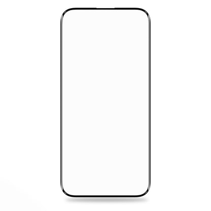Blueo Silk HD Displayschutzfolie für Apple iPhone 12 Pro, gehärtetes Glas, Full Glue, 5er-Set, 2,5D, Schwarz