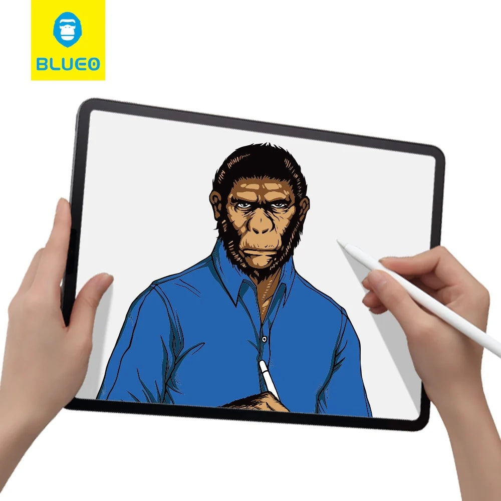 Blueo Spezial-Schreibschutzfolie für Apple iPad Pro 13 (2024), Kunststoff