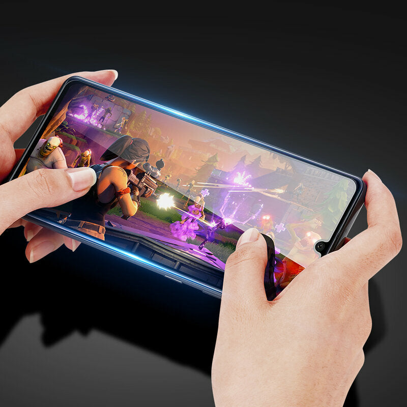 DUX DUCIS Displayschutzfolie für Huawei nova 12 Pro, gehärtetes Glas, Edge Glue, schwarz