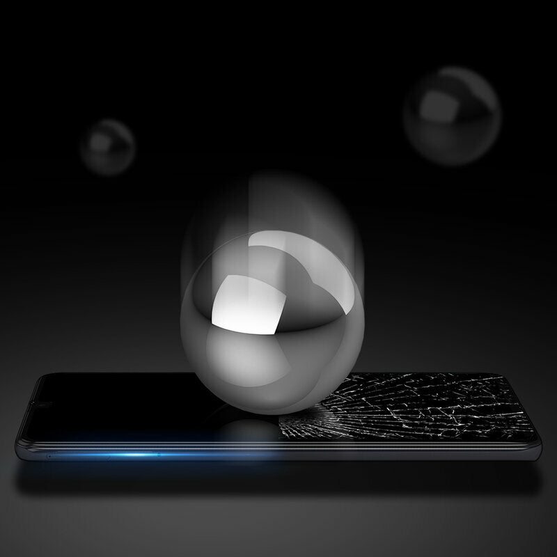 DUX DUCIS Displayschutzfolie für Huawei nova 12 Pro, gehärtetes Glas, Edge Glue, schwarz