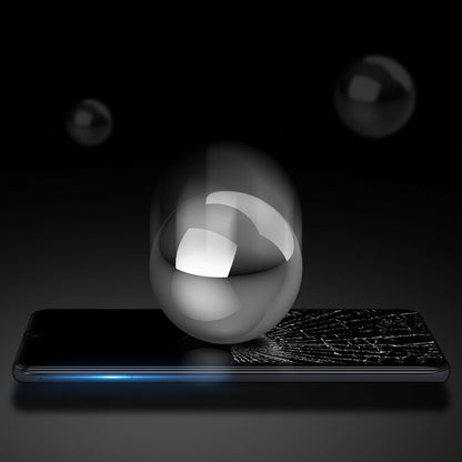 DUX DUCIS Displayschutzfolie für Huawei nova 12 Pro, gehärtetes Glas, Edge Glue, schwarz