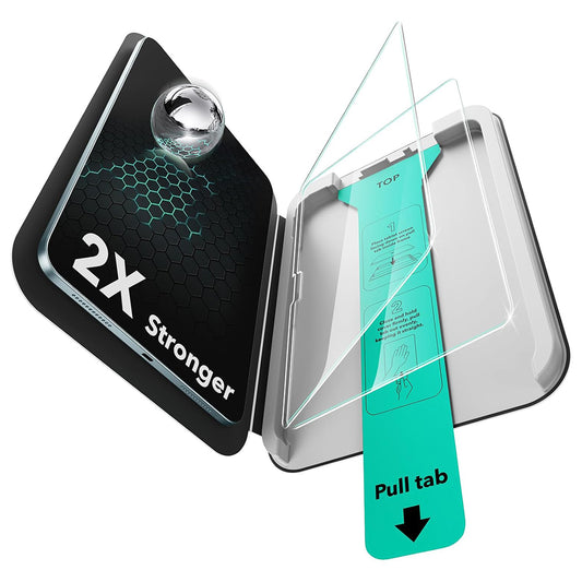 Schutzfolie ESR Armorite UltraFit für Apple iPad Pro 13 (2025) / Pro 13 (2024), gehärtetes Glas, Full Glue, Set 2 Stück