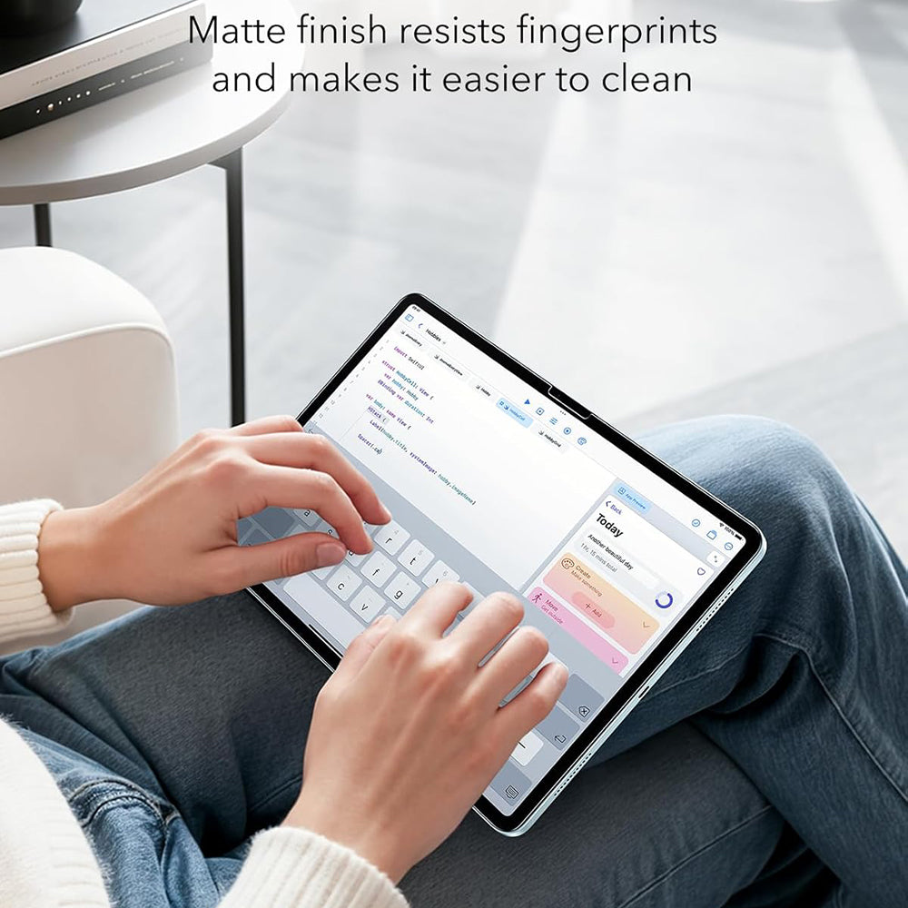 Schutzfolie ESR Paper Feel UltraFit für Apple iPad Air 13 (2026) / Air 13 (2025), Kunststoff, Set 2 Stück