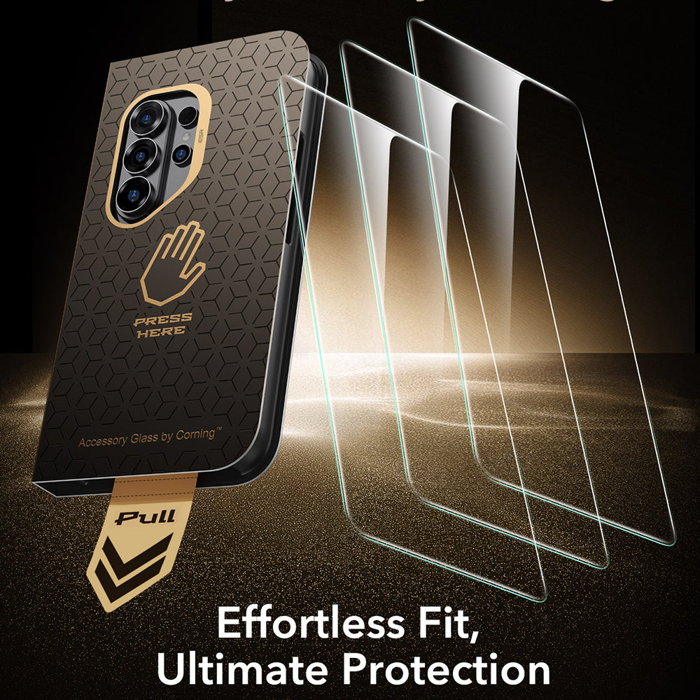 Schutzfolie ESR UltraFit Armorite Pro für Samsung Galaxy S26 Ultra, Gehärtetes Glas, Vollverklebung