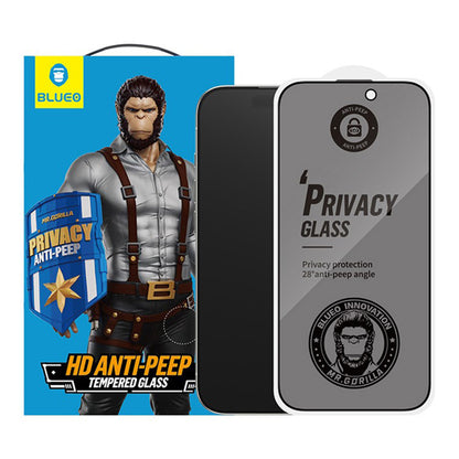 Blueo Anti-Peep Privacy Displayschutzfolie für Samsung Galaxy Z Fold8 F976, gehärtetes Glas, Vollklebung, 5er-Set