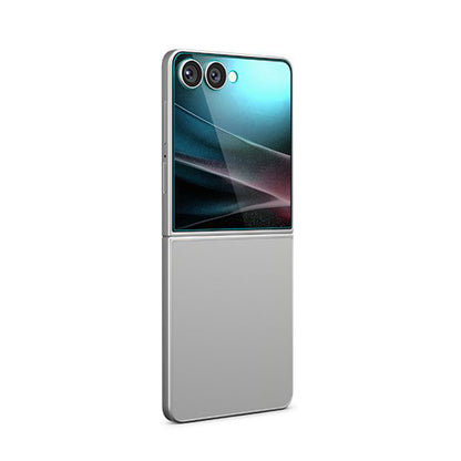 Schutzfolie Außenbildschirm Spigen GlastR EZ FIT für Samsung Galaxy Z Flip7 F766, Gehärtetes Glas, Vollkleber