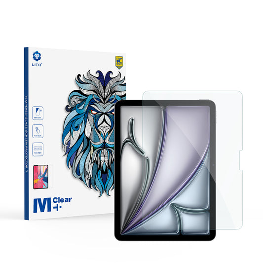 Lito Classic Displayschutzfolie für Apple iPad Air 11 (2026) / Air 11 (2025), Sicherheitsglas, Vollklebung, 2.5D
