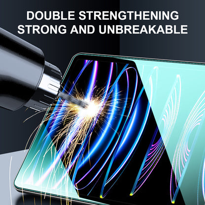 Lito Classic Displayschutzfolie für Apple iPad Pro 11 (2024), gehärtetes Glas, Full Glue, 2.5D