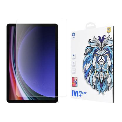 Lito Classic Screen Protector Film for Samsung Galaxy Tab S10+ / Tab S9 FE+ / Tab S9+, Tempered Glass, Full Glue, 2.5D