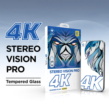 Schutzfolie Lito D+ Max 4K für Apple iPhone 17 Pro, Gehärtetes Glas, Vollverklebung, Schwarz
