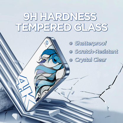 Schutzfolie Lito D+ Max 4K für Apple iPhone 17 Pro, Gehärtetes Glas, Vollverklebung, Schwarz