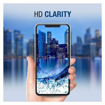 Lito HD Pro Clear Screen Protector for Apple iPhone 17 Pro Max, Tempered Glass, Full Glue, Black